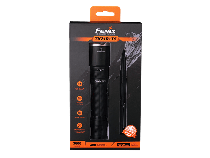 Fenix TK21R Duty Flashlight - Fenix Store. #TK21R + FREE T5 Pen (Blue Ink)_1