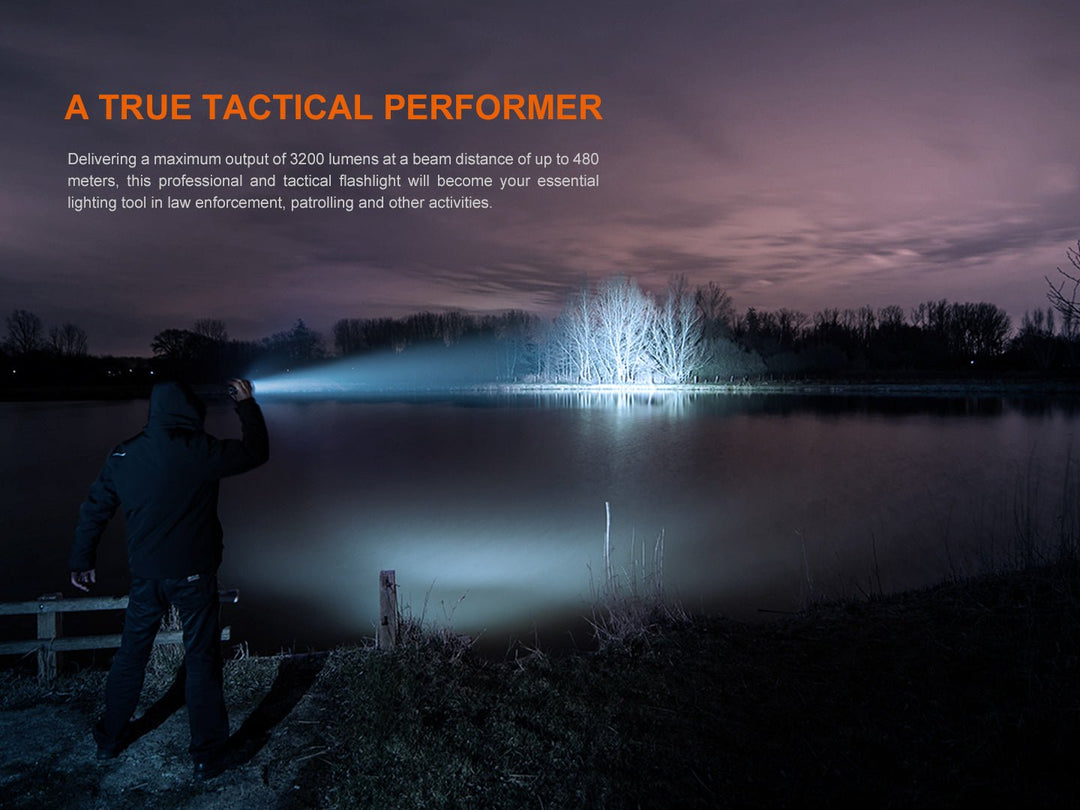 Fenix TK22R Rechargeable Tactical & Duty Flashlight - Fenix Store