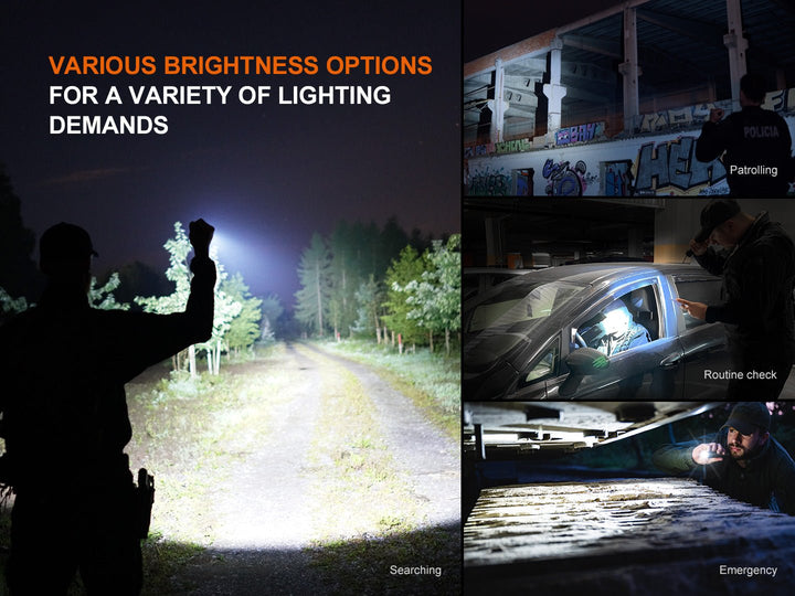 Fenix TK22R Rechargeable Tactical & Duty Flashlight - Fenix Store