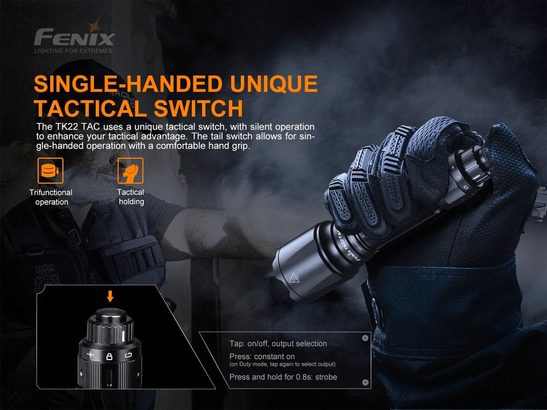 Fenix TK22 TAC - Discontinued - Fenix Store