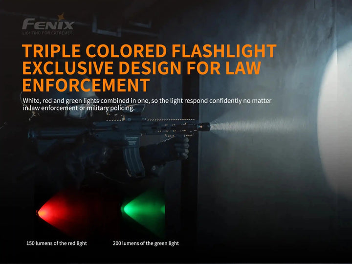 Fenix TK26R Tactical LED Flashlight - 1500 Lumens - Fenix Store