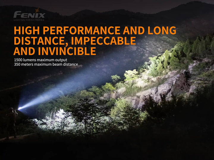 Fenix TK26R Tactical LED Flashlight - 1500 Lumens - Fenix Store