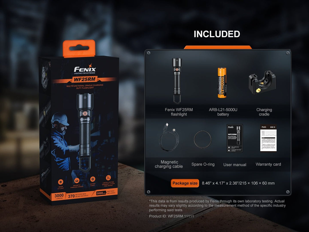 Fenix WF25RM Multifunctional Cradle Charging Duty Light - Fenix Store