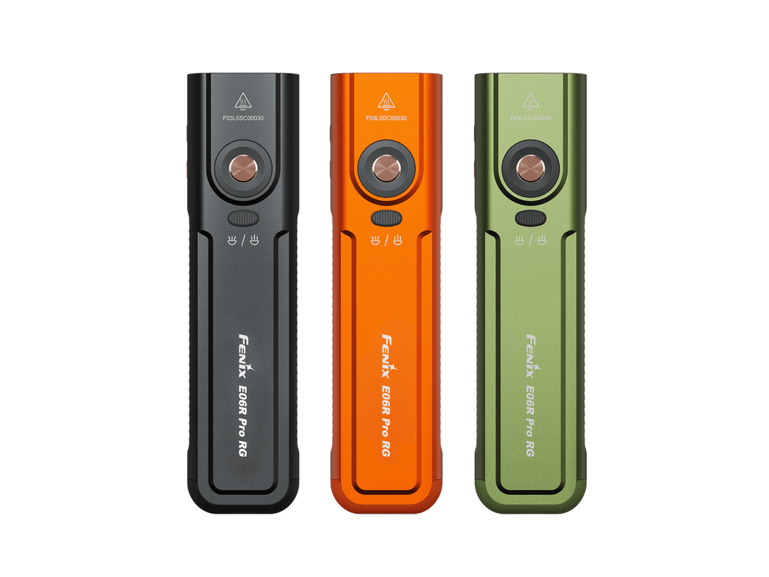 Fenix E06R Pro RG Triple Color Flashlight with Green Laser - OPEN BOX - Fenix Store
