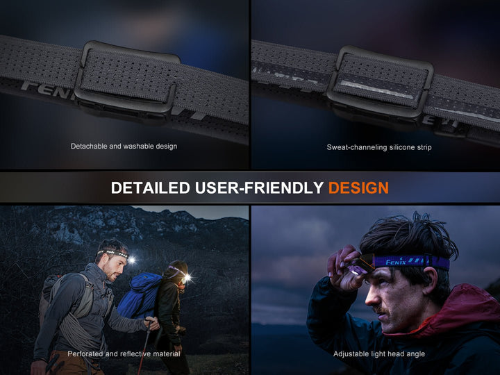 Fenix HL12R V2 Ultralight Outdoor Rechargeable Headlamp - OPEN BOX - Fenix Store