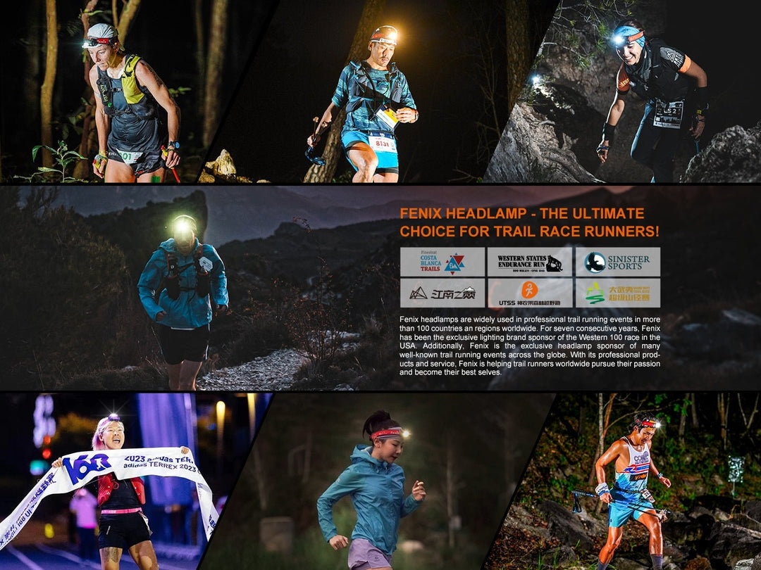 Fenix HL18R-T V2 Lightweight Trail Running Headlamp - OPEN BOX - Fenix Store