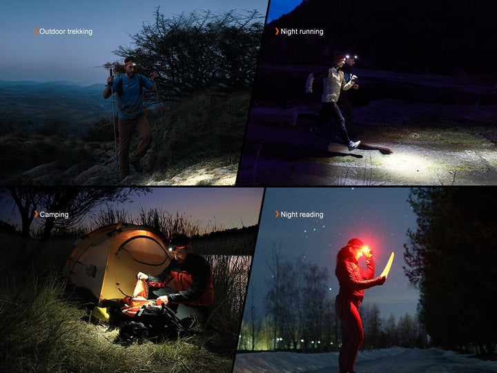 Fenix HL18R-T V2 Lightweight Trail Running Headlamp - OPEN BOX - Fenix Store