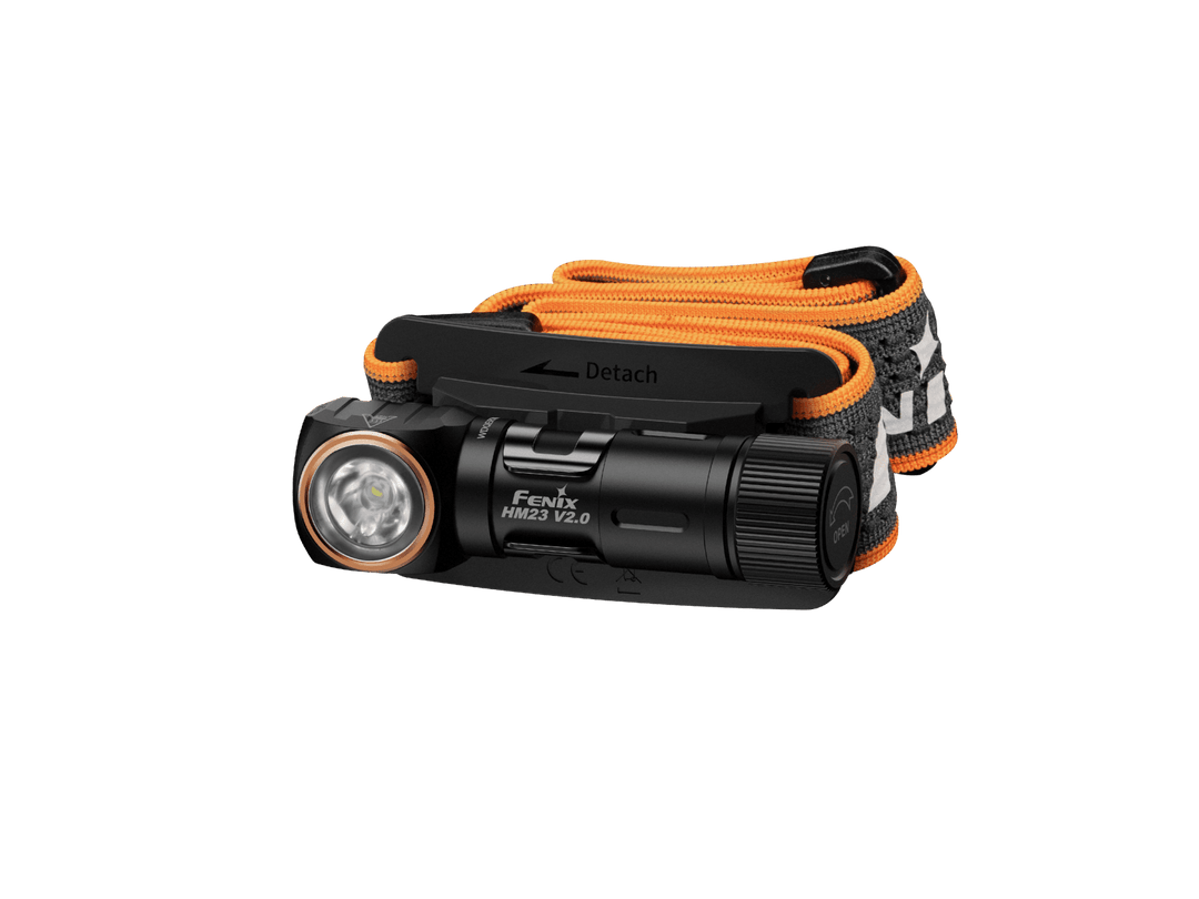 Fenix HM23 V2.0 Lightweight Detachable Headlamp - OPEN BOX - Fenix Store
