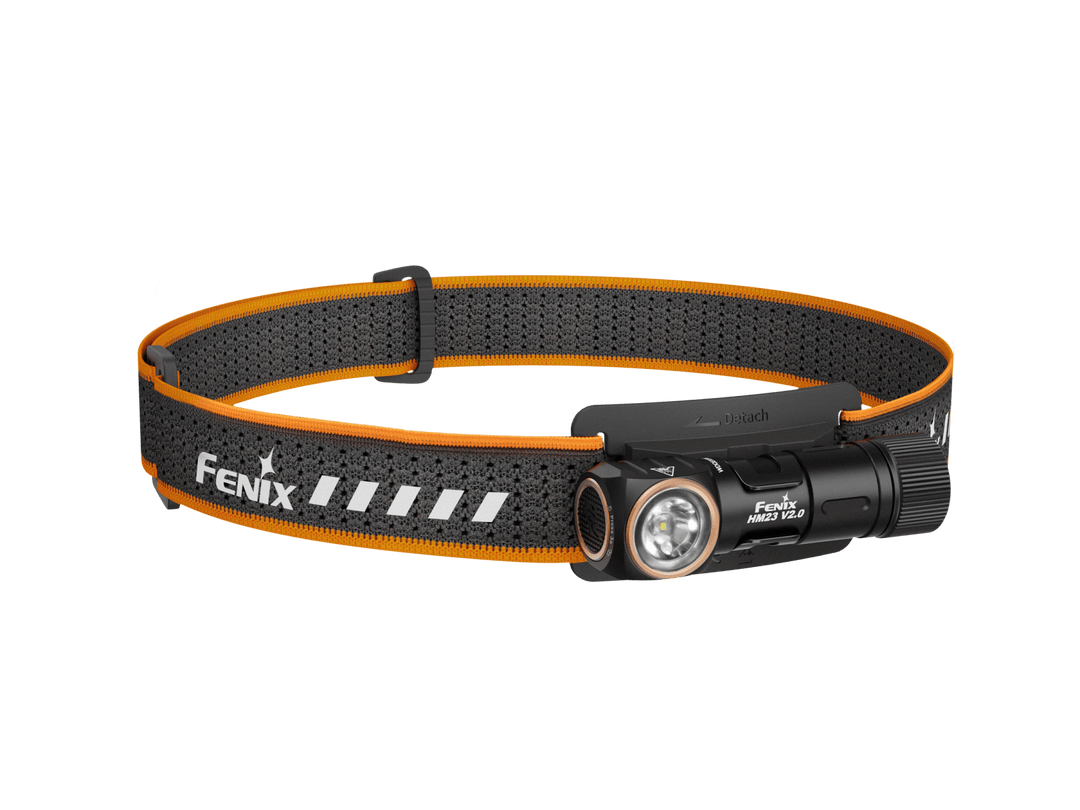 Fenix HM23 V2.0 Lightweight Detachable Headlamp - OPEN BOX - Fenix Store