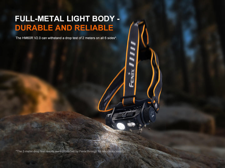 HM60R V2 High-Performance Headlamp - OPEN BOX - Fenix Store