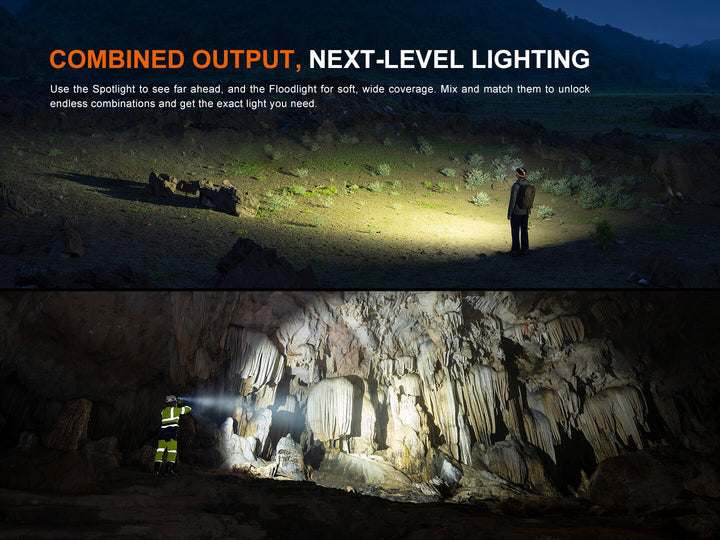 Fenix HM65R V2 Multi-Light Rechargeable Headlamp - OPEN BOX - Fenix Store