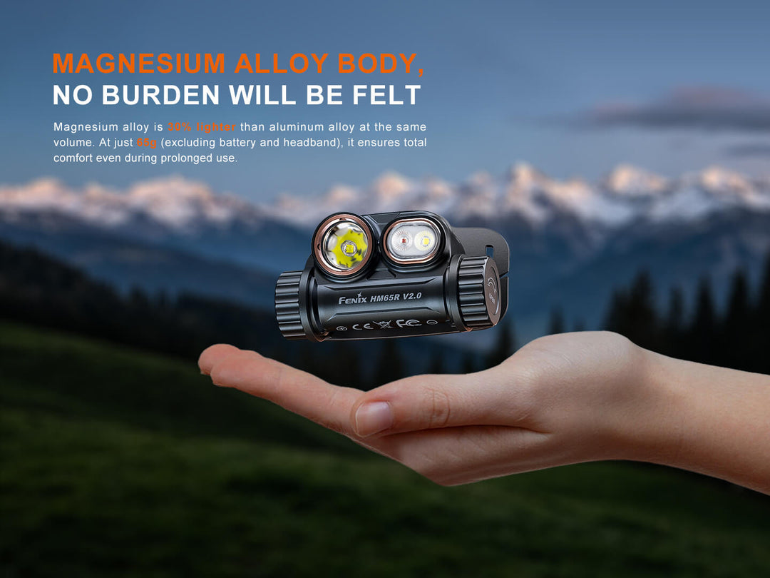 Fenix HM65R V2 Multi-Light Rechargeable Headlamp - OPEN BOX - Fenix Store