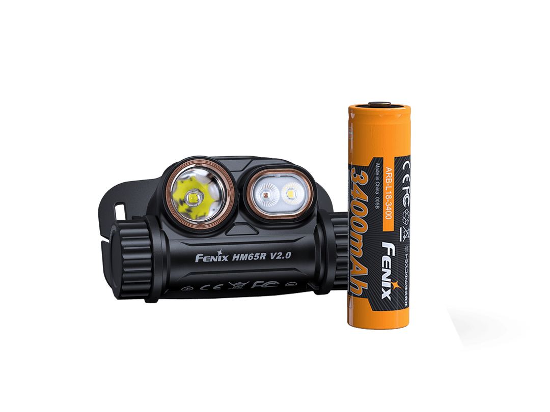 Fenix HM65R V2 Multi-Light Rechargeable Headlamp - OPEN BOX - Fenix Store