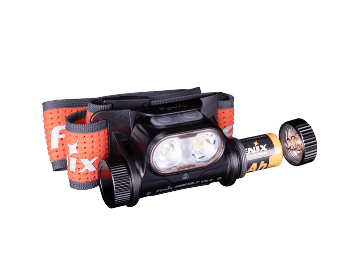 Fenix HM65R-T V2 Rechargeable Lightweight Trail Running Headlamp - Purple - OPEN BOX - Fenix Store