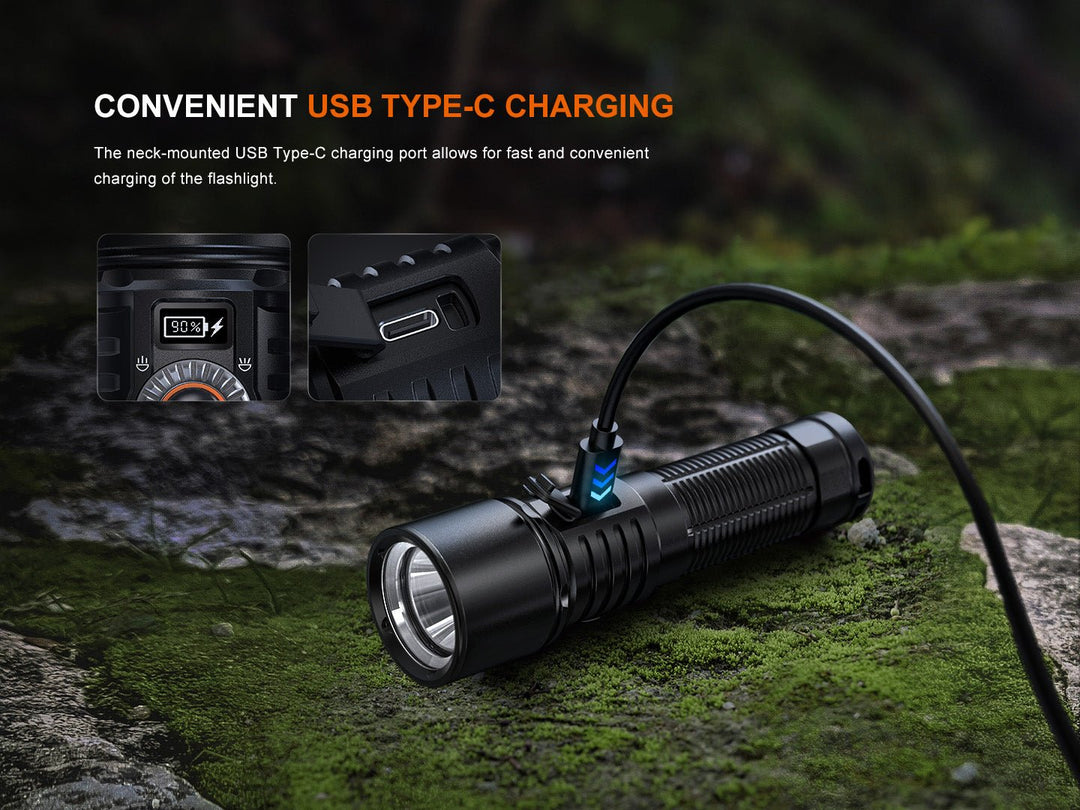 Fenix LD45R Digital Focus Rechargeable LED Flashlight - OPEN BOX - Fenix Store