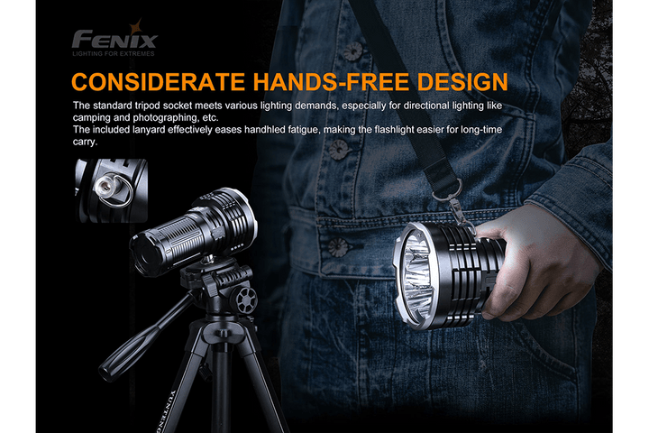 Fenix LR50R Multifunctional LED Search Light - OPEN BOX - Fenix Store