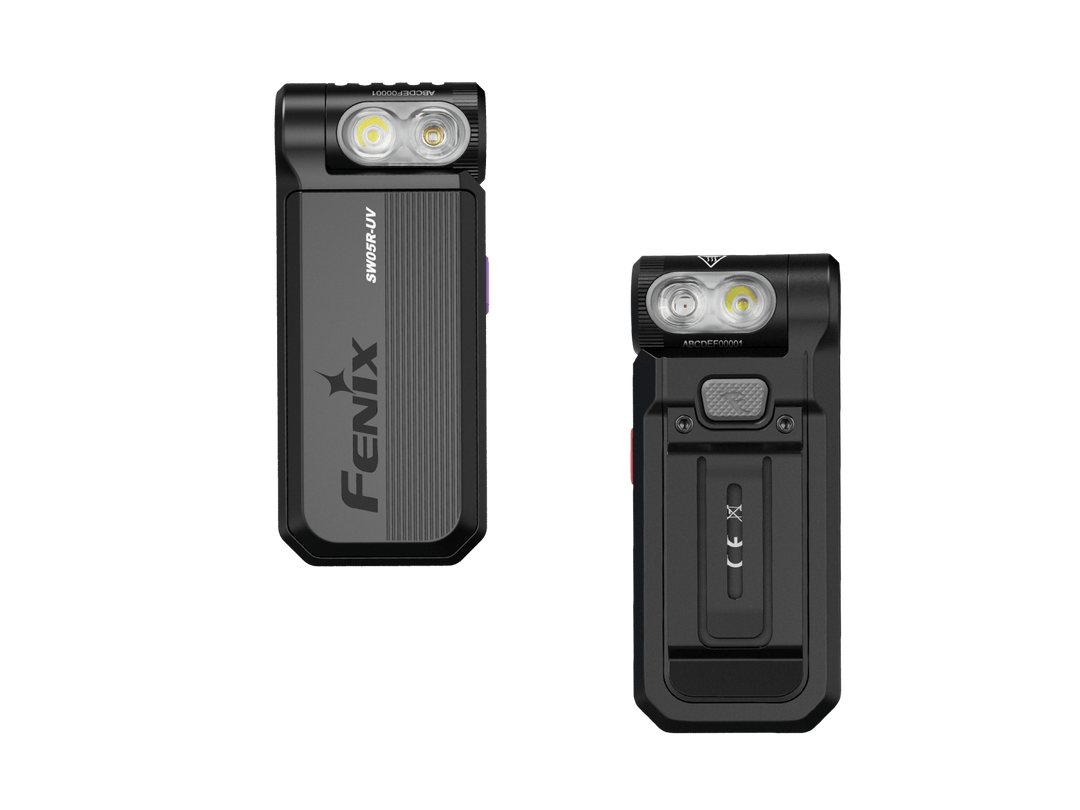 Fenix SW05R Multipurpose Clip-On Light with Red or UV Output - OPEN BOX - Fenix Store