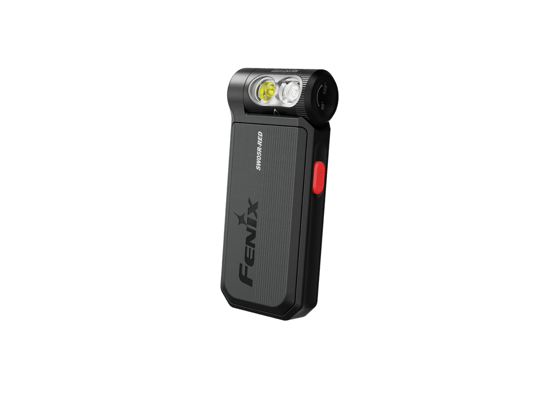 Fenix SW05R Multipurpose Clip-On Light with Red or UV Output - OPEN BOX - Fenix Store