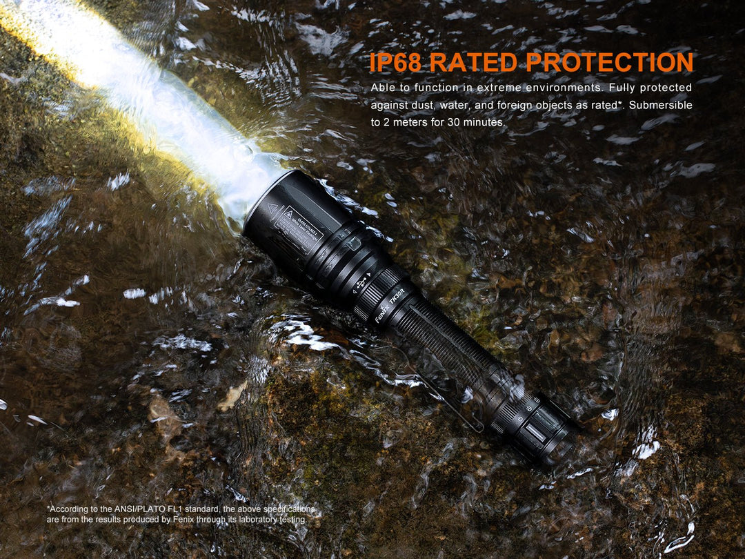 Fenix TK30R Tactical White Laser Rechargeable Flashlight - OPEN BOX - Fenix Store