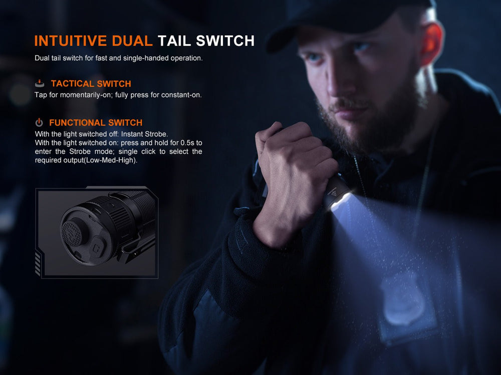 The Compactical Bundle - TK05 Compact Tactical Flashlight & T6 Tactical Pen (blue) - Fenix Store