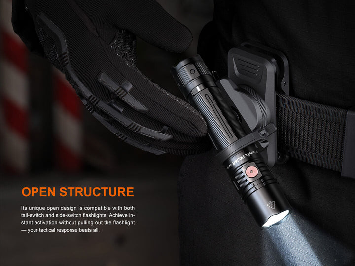 Fenix TK25R Multi-Angle Tactical Light + ALC-03 Rotating Holster - Fenix Store