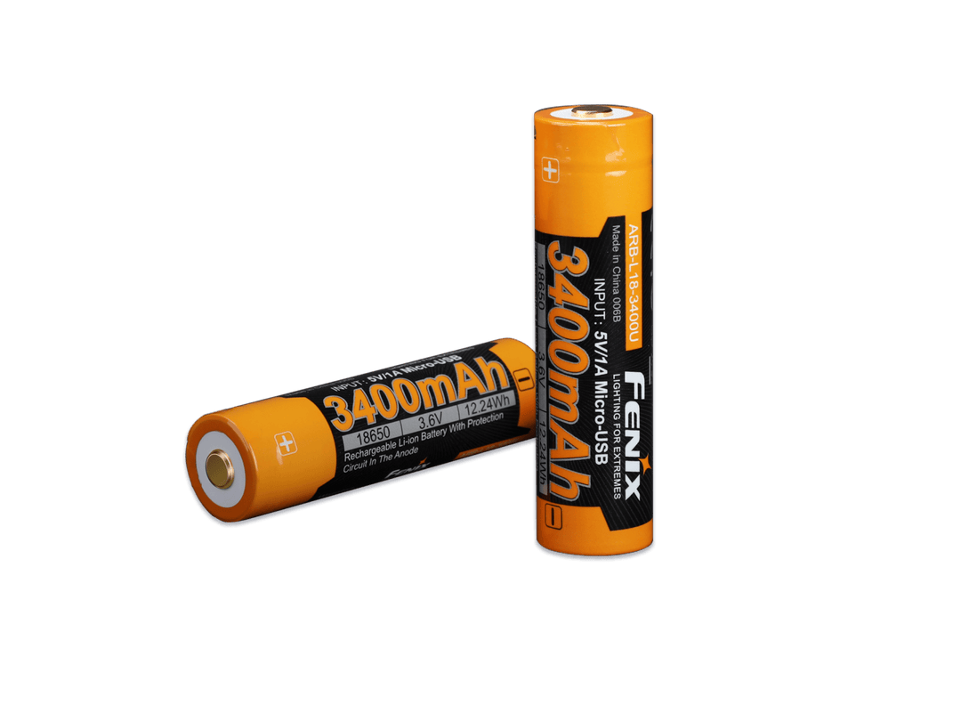 TK35UE V2.0 + 3400U Batteries + USB cable + USBAC - Fenix Store