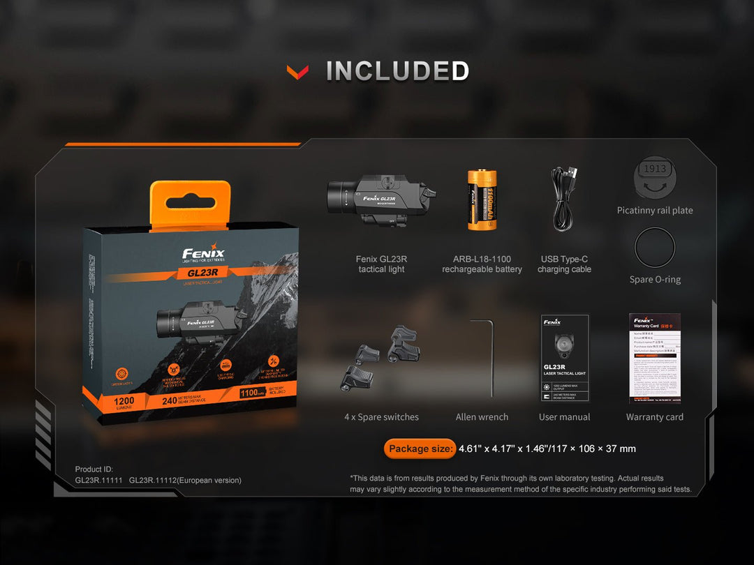 The Professional - TK11R & GL23R Weapon-Ready Tactical Bundle - Fenix Store