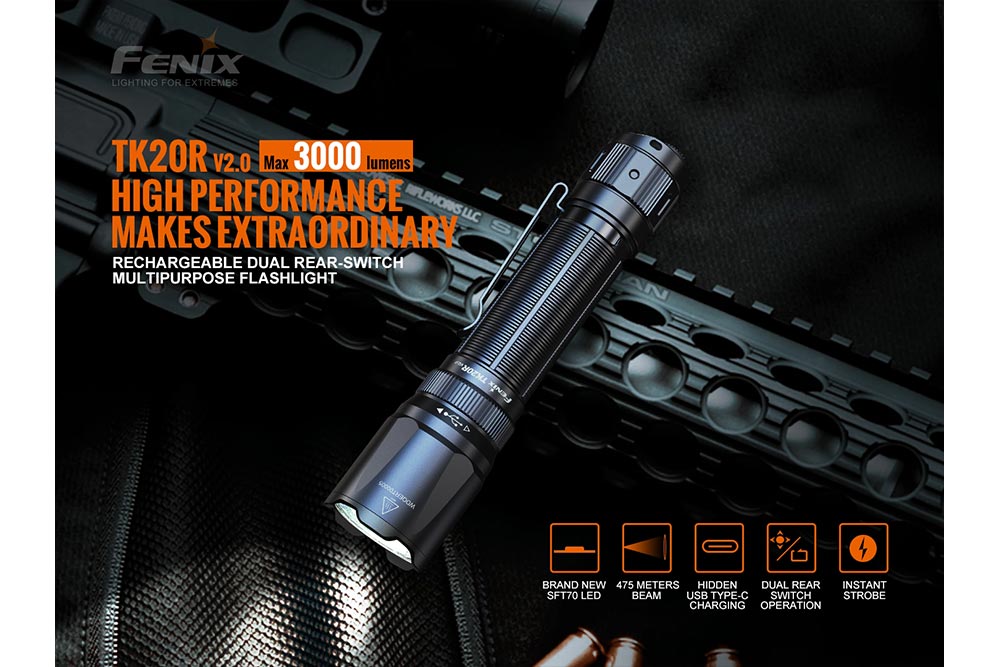Fenix TK20R V2 Tactical Favorites Bundle - Fenix Store