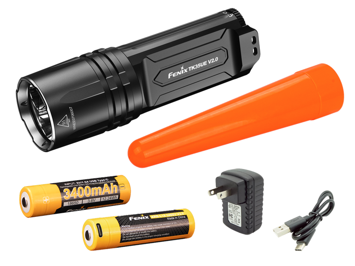 TK35UE V2.0 + Batteries + Traffic Wand + USB Cable + Power Adapter Bundle