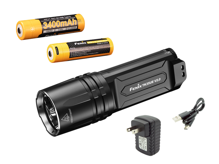 TK35UE V2.0 + 3400U Batteries + USB cable + USBAC