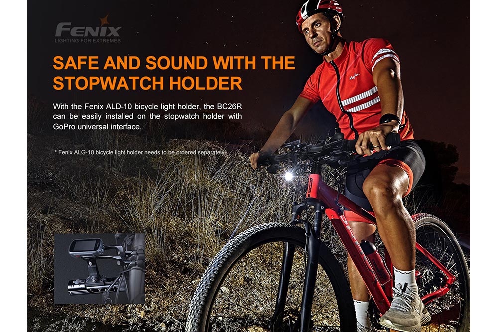 Fenix rechargeable bike store light