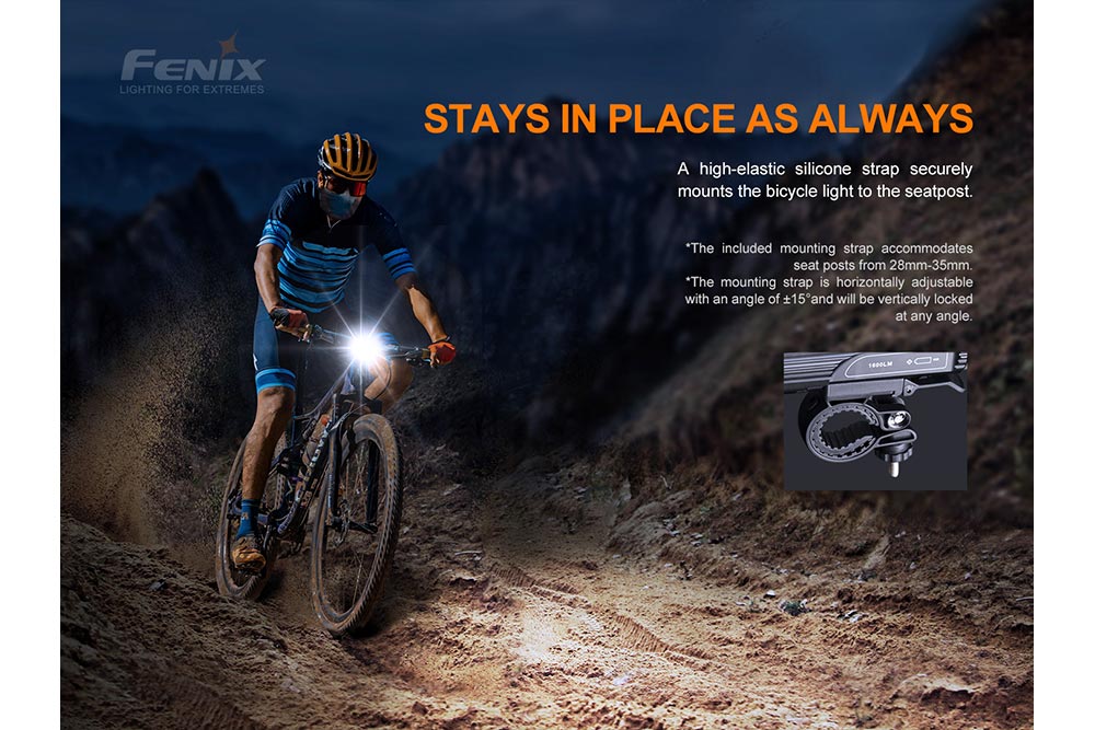 Fenix BC26R Bike Light + FREE BC05R V2