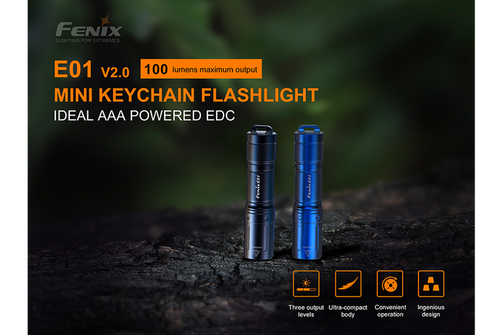 Fenix E01 V2.0 AAA LED Flashlight