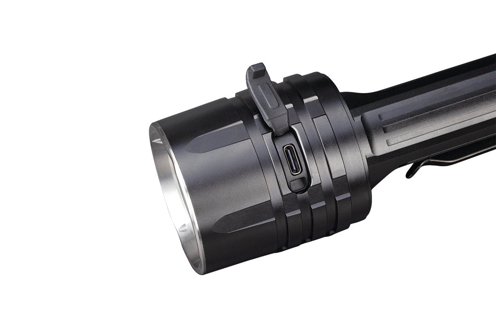 Fenix LR35R Linterna recargable súper brillante, 10000 lúmenes de largo  alcance y alto lumen con baterías y organizador Lumentac