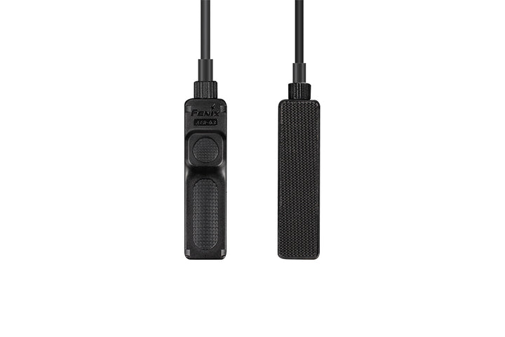 Fenix AER-03 V2 tactical remote pressure switch as viewed from front and back