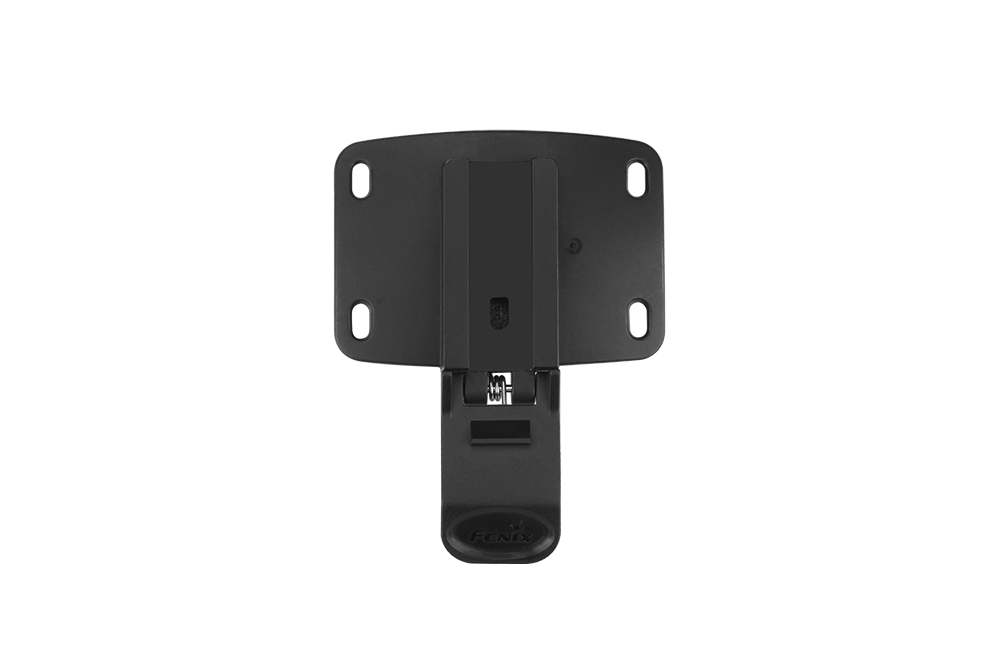 Fenix ALD-08 Bike Light Helmet Holder as viewed from the front