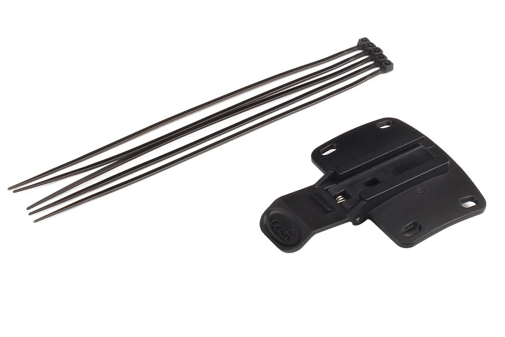 Fenix ALD-08 Bike Light Helmet Holder with zip tie attachments