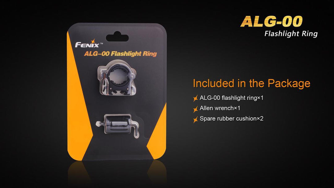 Fenix ALG-00 flashlight ring in packaging