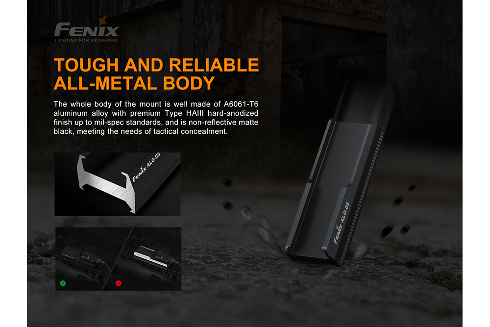 Fenix ALG-05 tactical remote pressure switch 