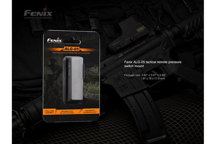 Fenix ALG-05 tactical remote pressure switch in packaging