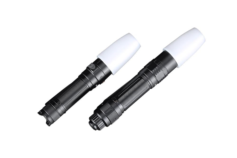 Fenix AOD-S V2 Diffuser on two different flashlights