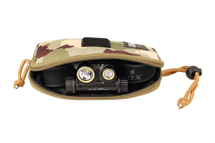  Fenix APB-30 headlamp storage bag with a headlamp inside