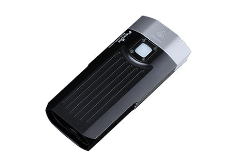 Fenix BC30 V2 LED bike light as viewed from the top