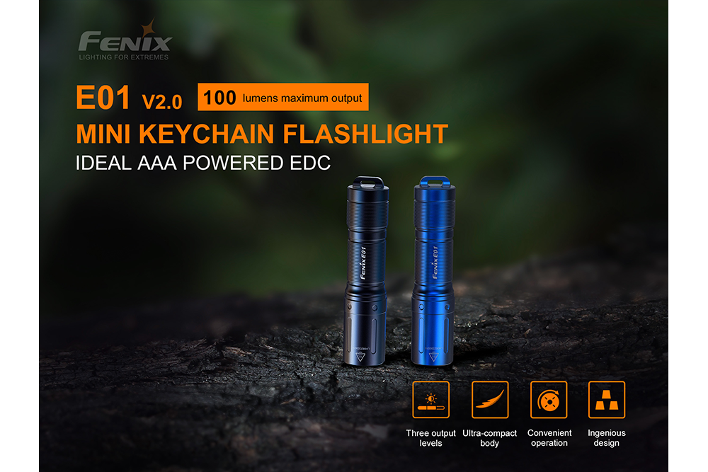 fenix eo1 flashlight pink Performance Tool 20204 75 Lumen LED Tactical Super small and compact Led Flashlights Fenix Ld40 Fenix