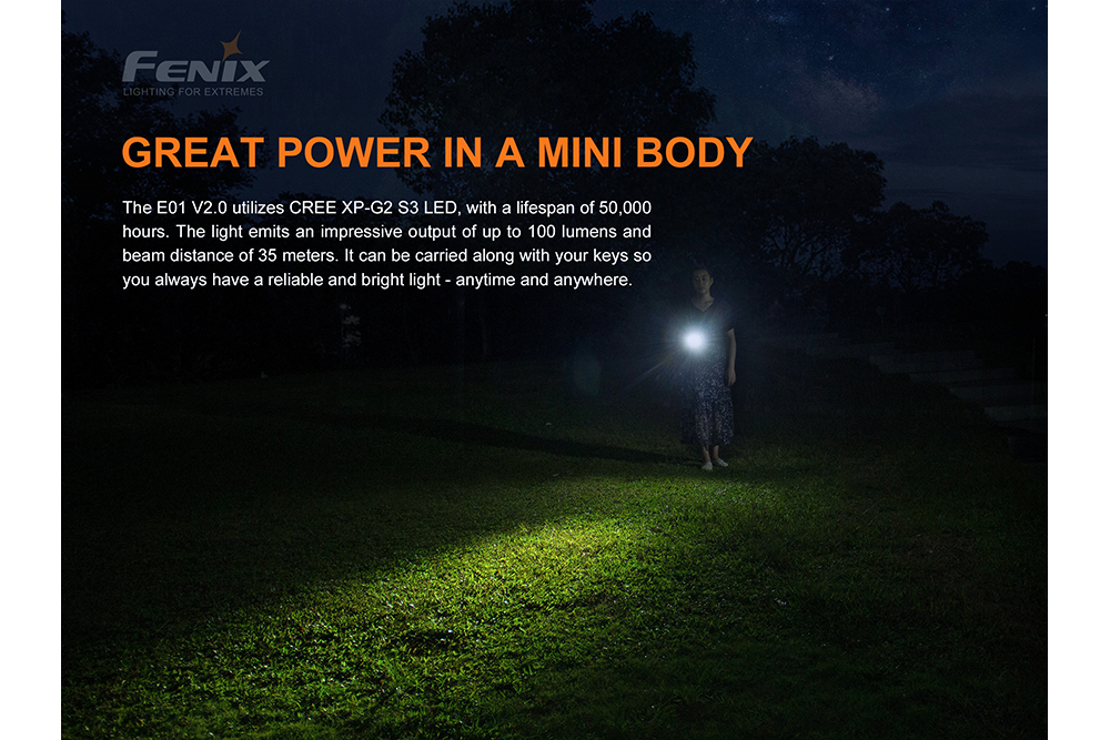 Fenix E01 V2.0 AAA LED Flashlight – Fenix Store