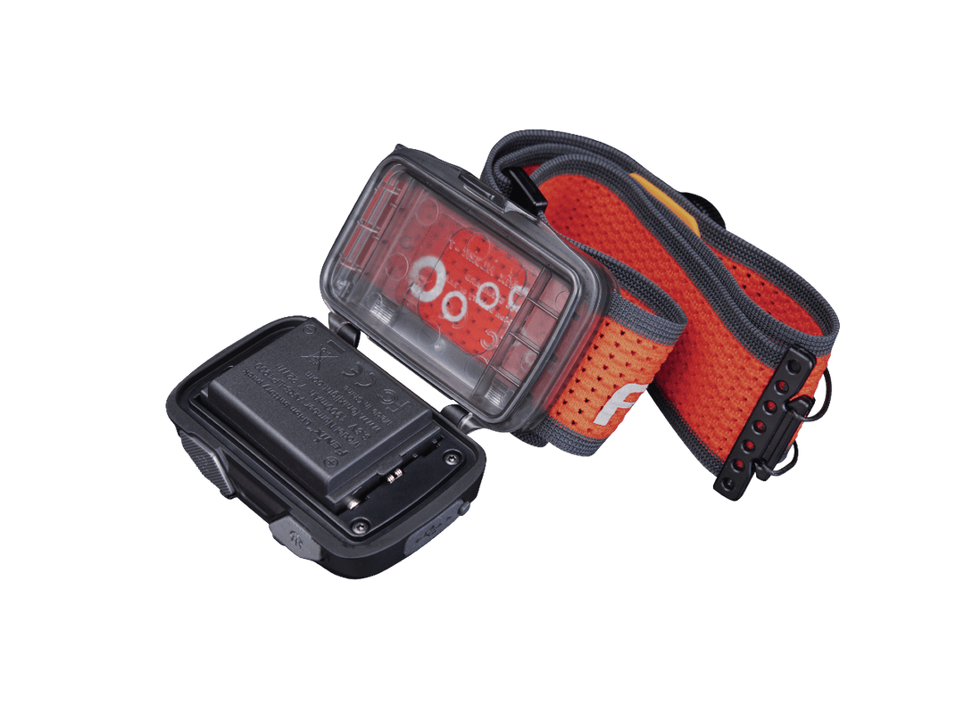 Fenix HL32R-T Trail Running Headlamp battery case open