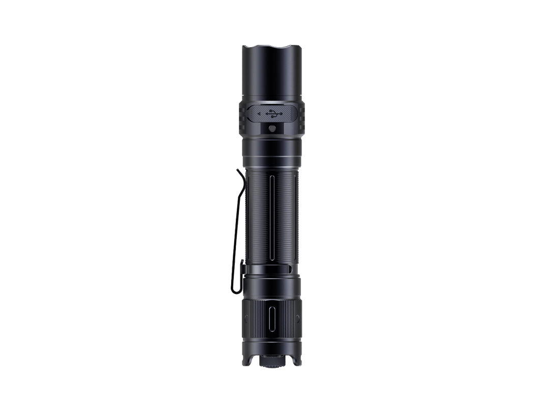 Fenix PD35R Compact Flashlight viewed from the bottom