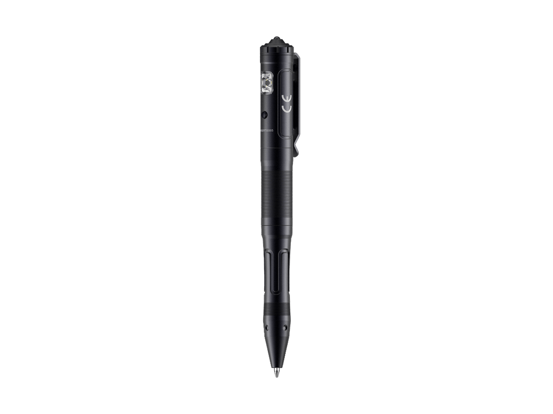Fenix T6 Tactical Pen Light in black viewed from the side