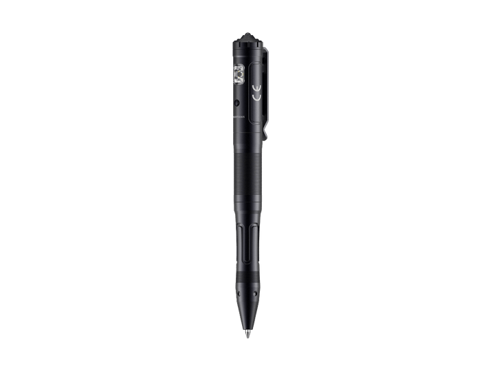 Fenix T6 Tactical Pen Light in black viewed from the side