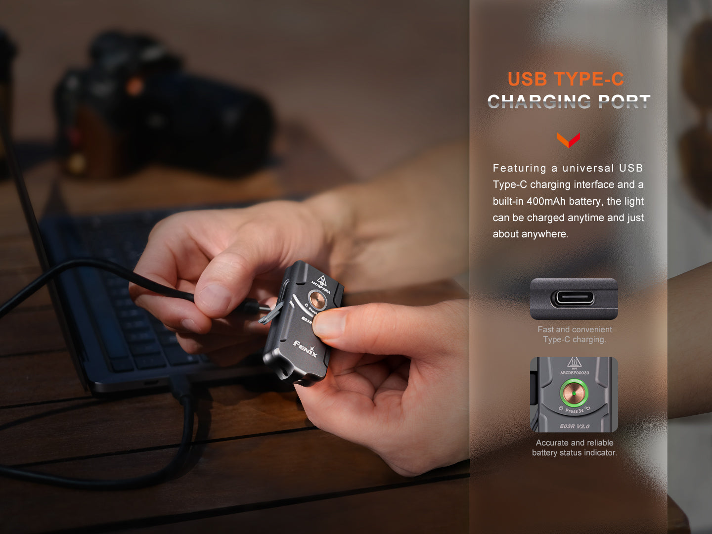 Fenix E03R V2 Keychain Flashlight – Fenix Store